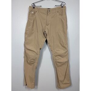 Kuhl Konfidant Air Pants Mens 36x32 Khaki Hiking Work Utility